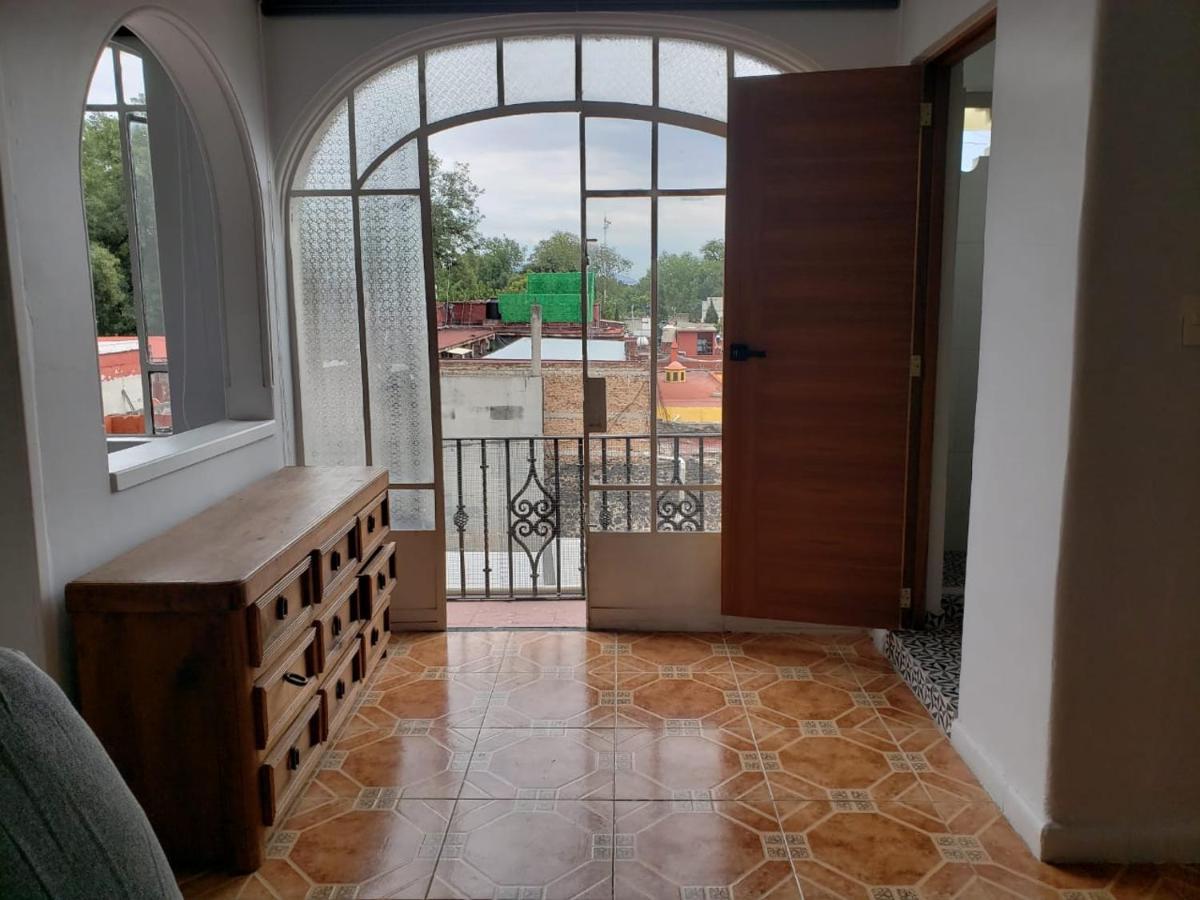 Loft Terraza Coyoacan Vista Plaza Kiosco Depa 50M2 Apartman Mexikóváros Kültér fotó