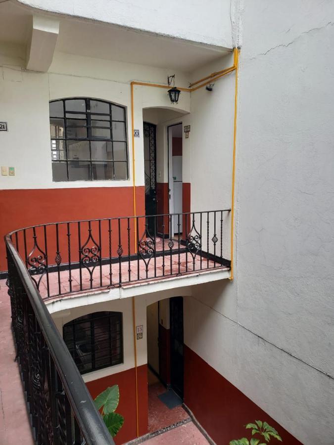 Loft Terraza Coyoacan Vista Plaza Kiosco Depa 50M2 Apartman Mexikóváros Kültér fotó